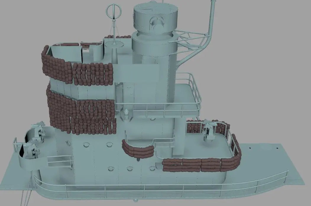 1/35 IJN Akagi Tower Futons Set - distefan 3d print