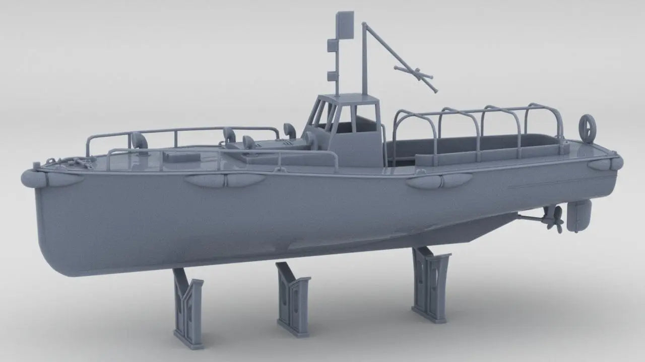 1/35 IJN Motorboat Cutter 11m 60hp - distefan 3d print
