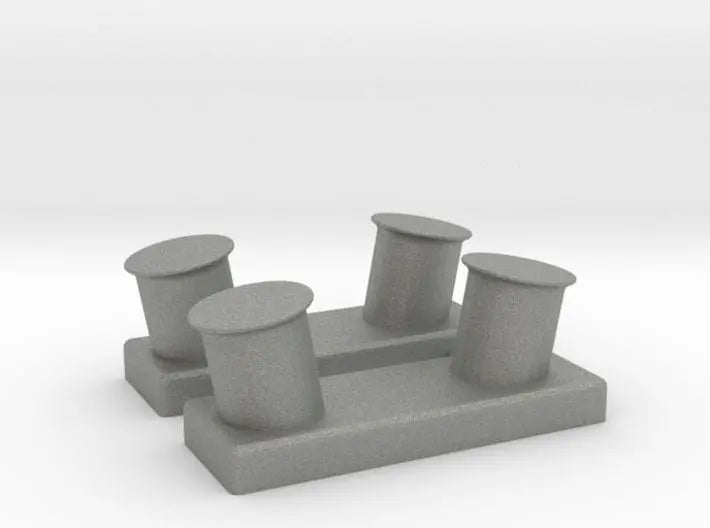 1/35 US Battleship - Large Bitt Set 2pcs - distefan 3d print