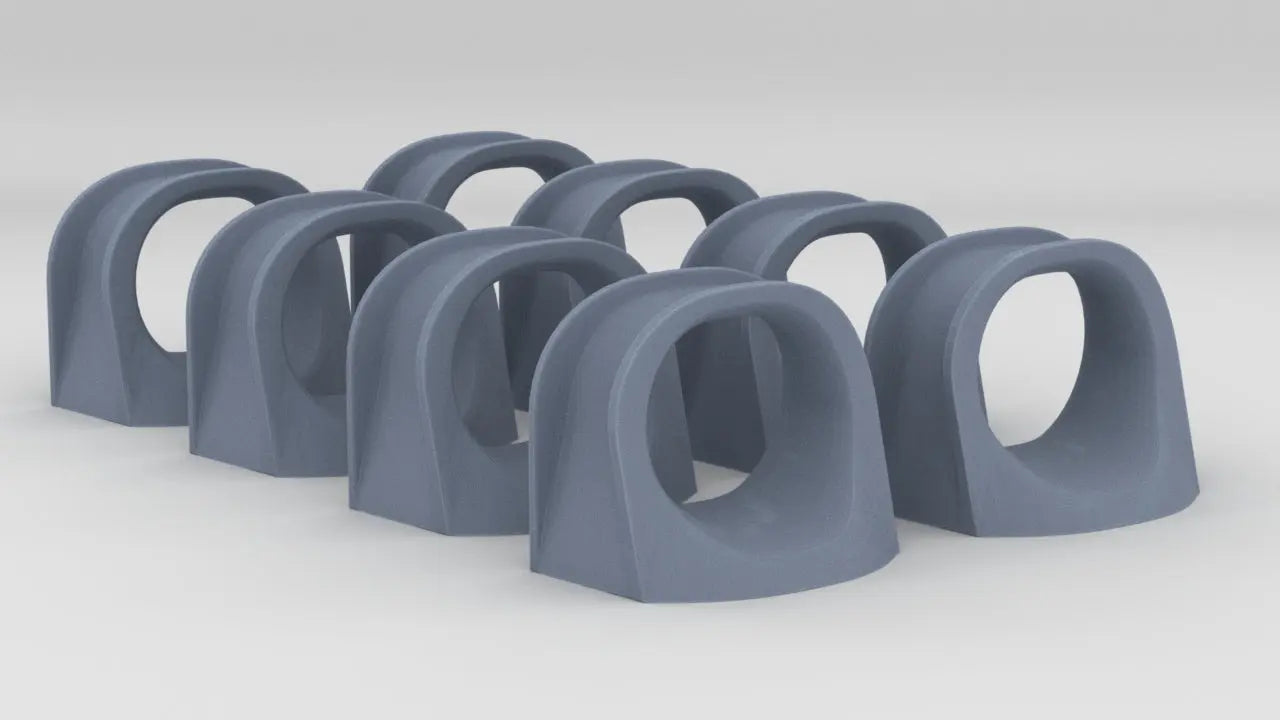 1/35 USN Fairlead Towing Chock Set (8pcs) Resin3Dinteractive