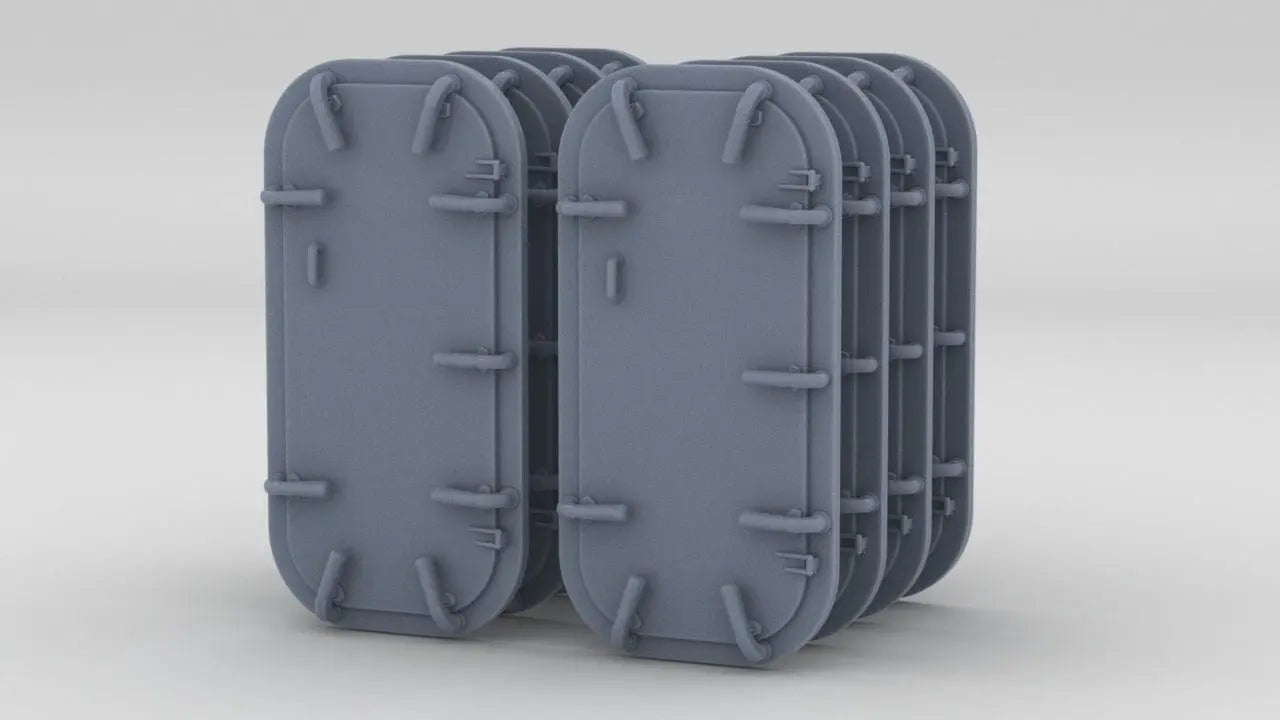 1/35 USN Watertight (5’-6”) Set (8pcs) - distefan 3d print