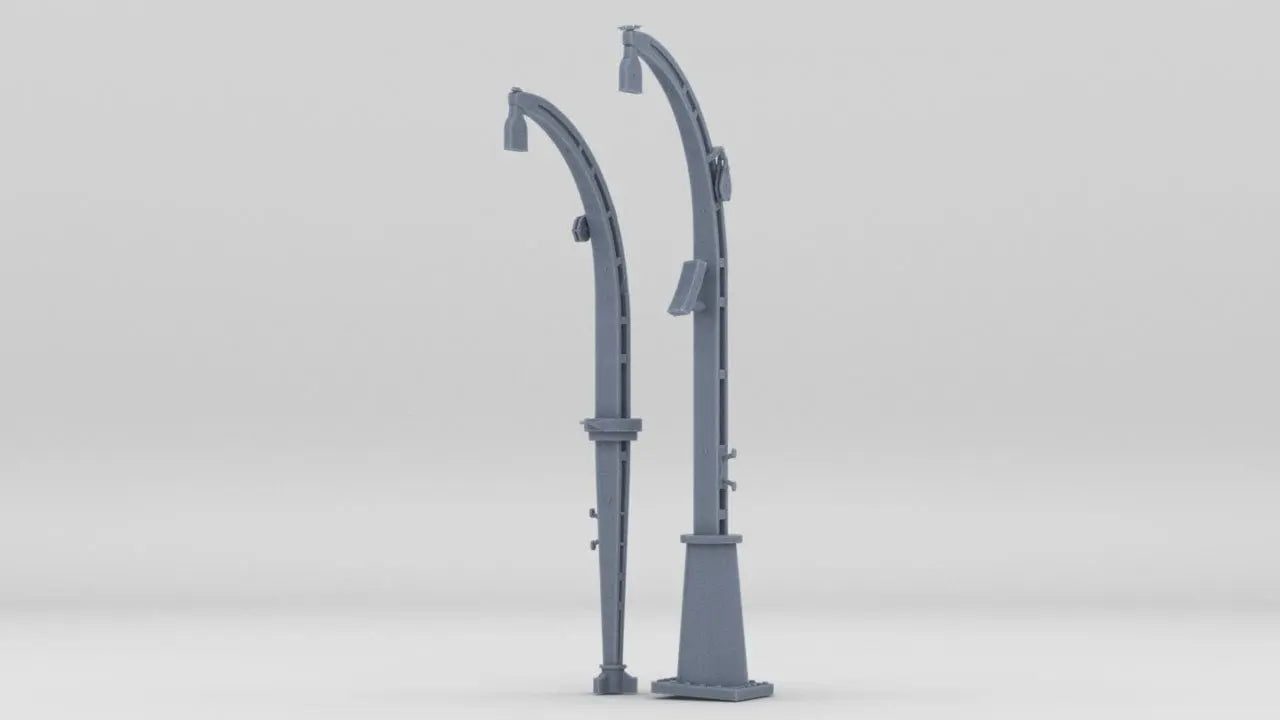 1/35 USS Fletcher Whaleboat Cranes Set (2pcs) - distefan 3d print