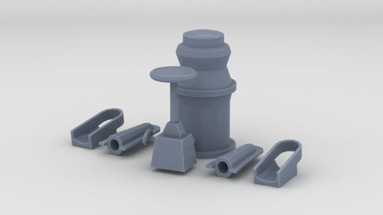 1/35 USS Sub Chaser Anchor Supports Set (5pcs) - distefan 3d print
