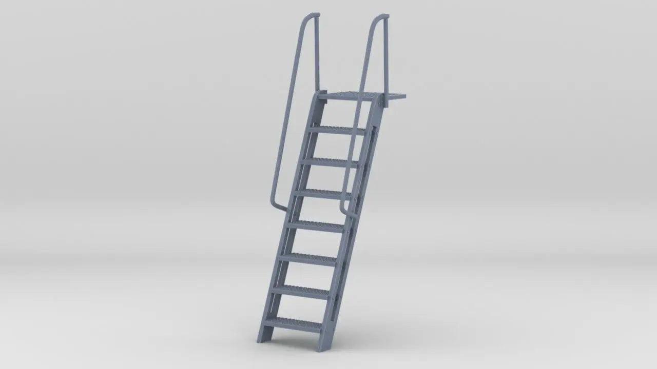 1/35 DKM Destroyer Gangway (Ladder) v2 - distefan 3d print