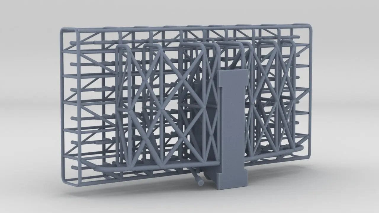 1/35 DKM FuMO 23 Radar Station v2 - distefan 3d print