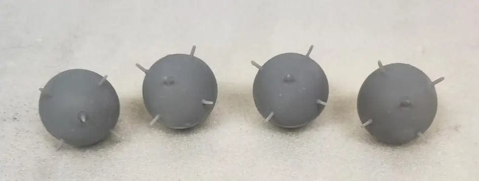 1/35 DKM Naval Mine Set (4pcs) - distefan 3d print