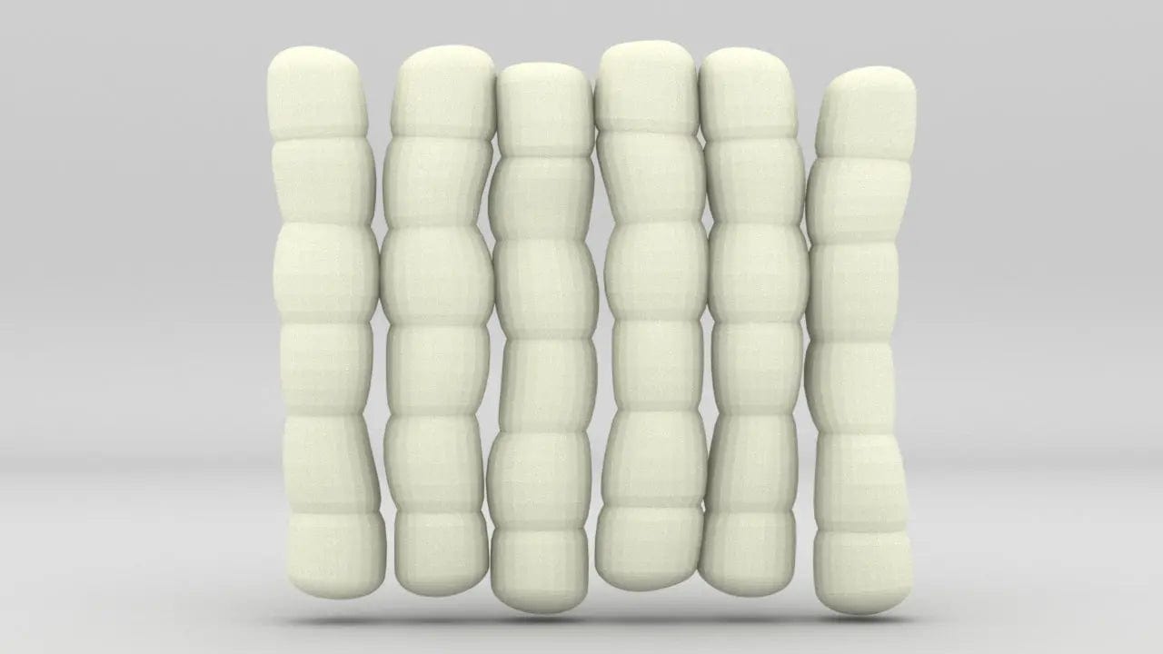 1/35 IJN Akagi Tower Futons 15 Set - distefan 3d print