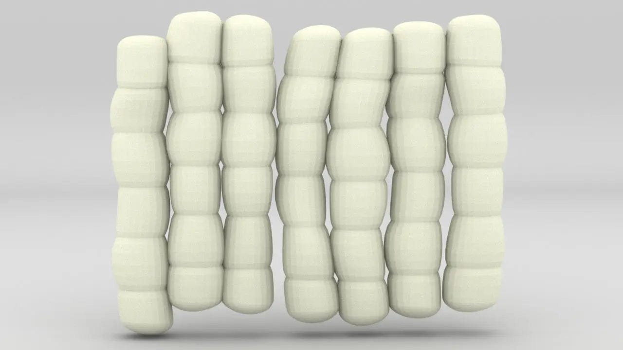 1/35 IJN Akagi Tower Futons 18 Set - distefan 3d print