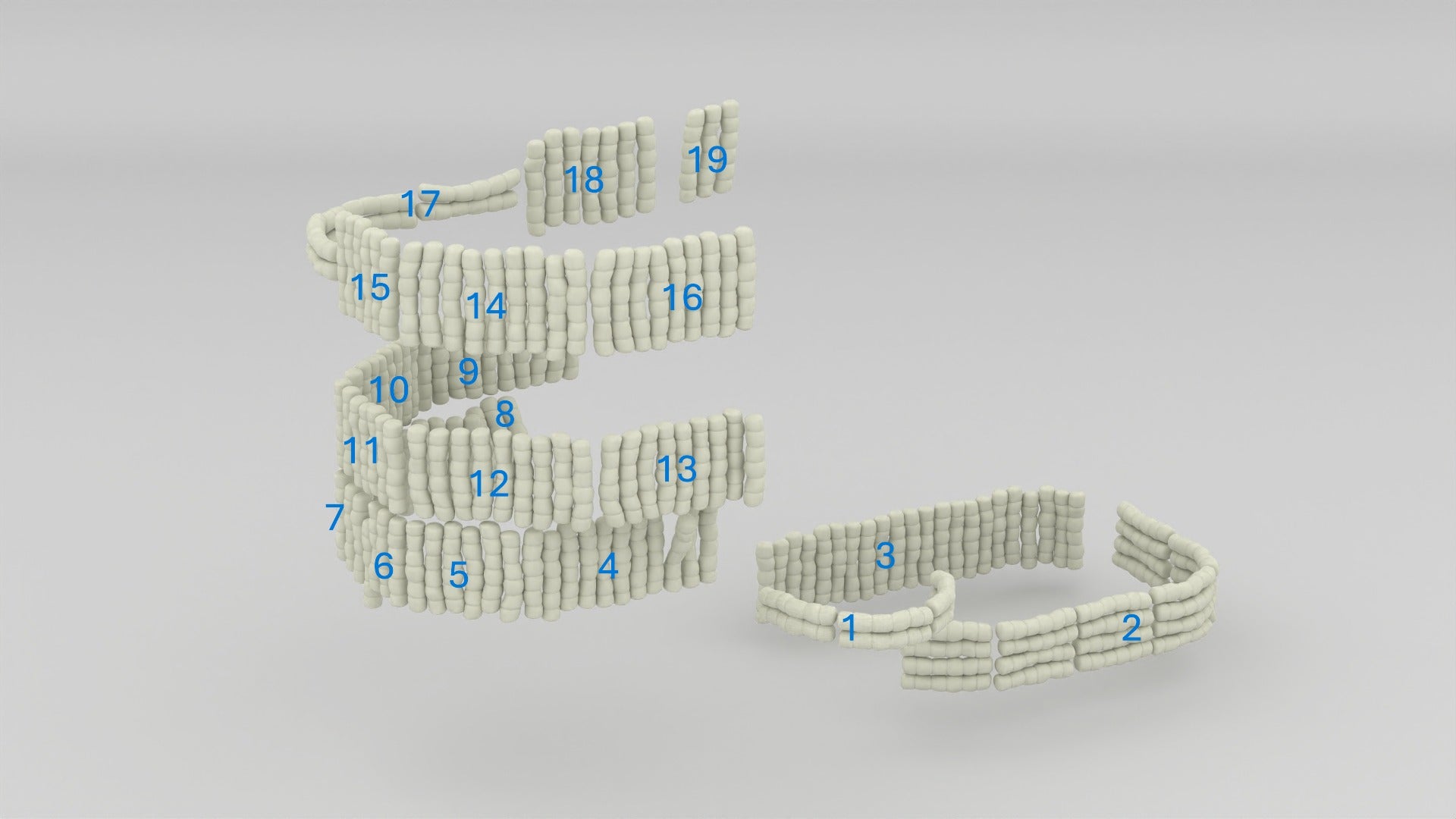 1/35 IJN Akagi Tower Futons Set - distefan 3d print