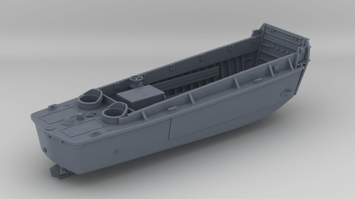 1/35 LCVP Higgins Boat (1945) - distefan 3d print