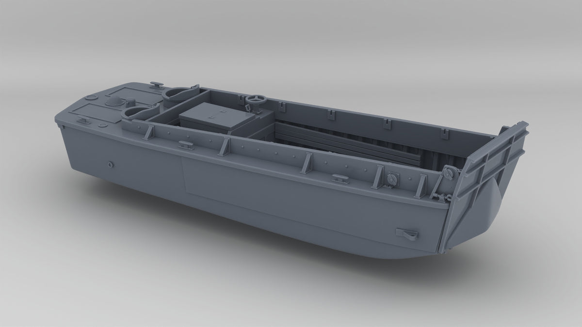 1/35 LCVP Higgins Boat (1945) - distefan 3d print