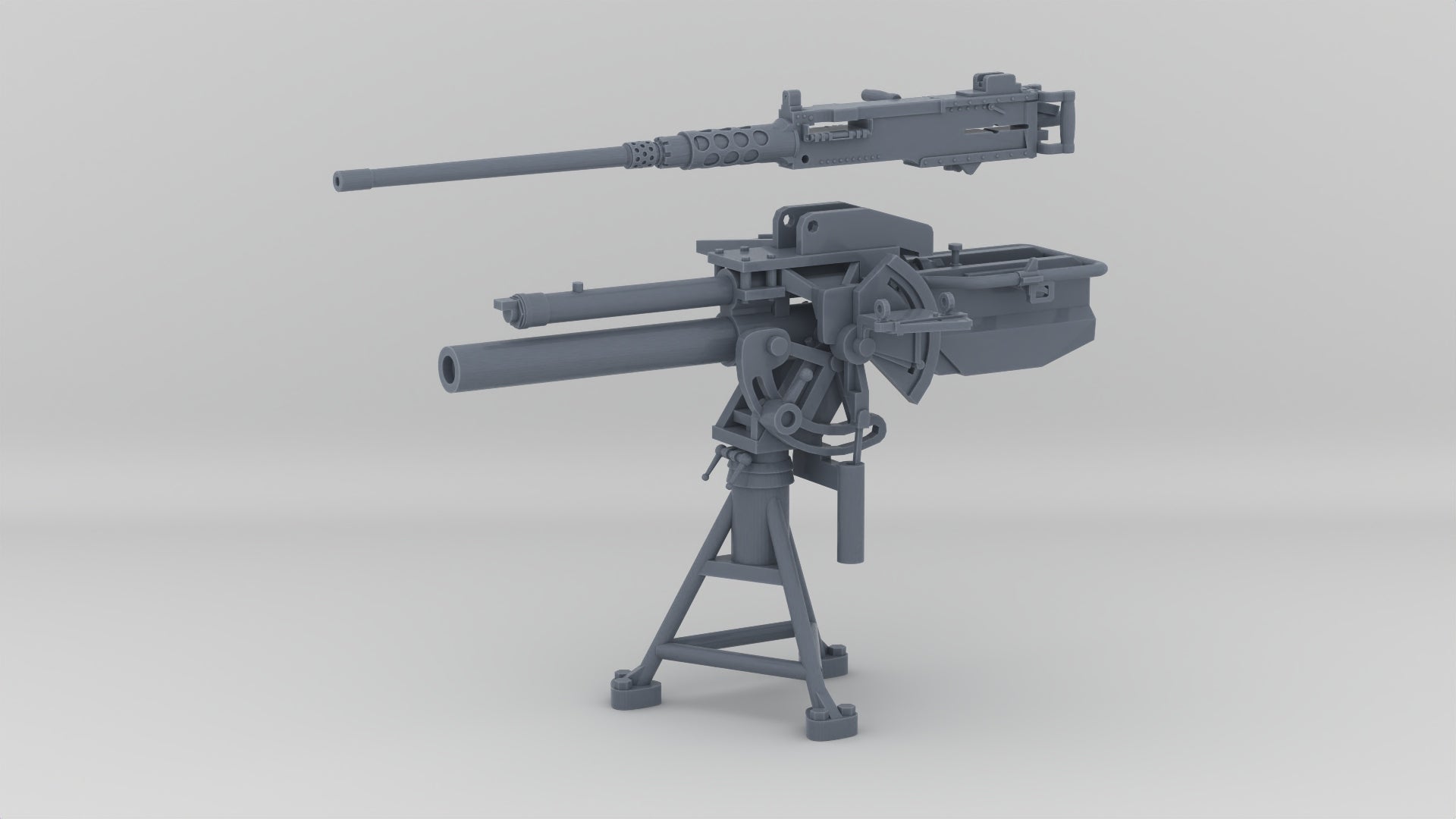 1/35 US 81mm Mortar & M2HB Protosoon