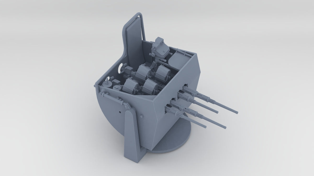 1/35 US PT-556 Elco "Thunderbolt" 20mm Quadruple Gun Mount - distefan 3d print
