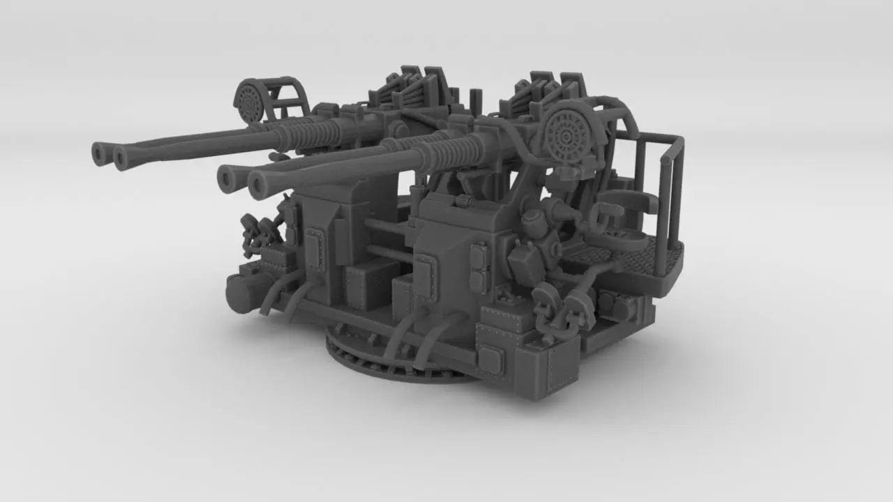 1/35 USN 40mm Bofors Quad Mount - distefan 3d print