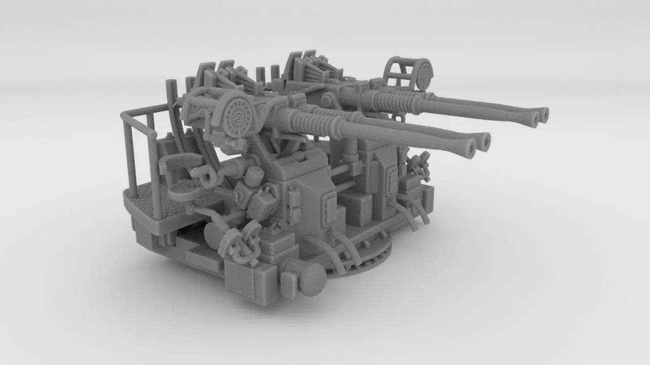 1/35 USN 40mm Bofors Quad Mount - distefan 3d print
