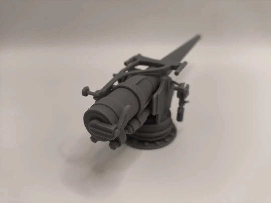1/35 USN 5 inch 51 Cal. Deck Gun - distefan 3d print