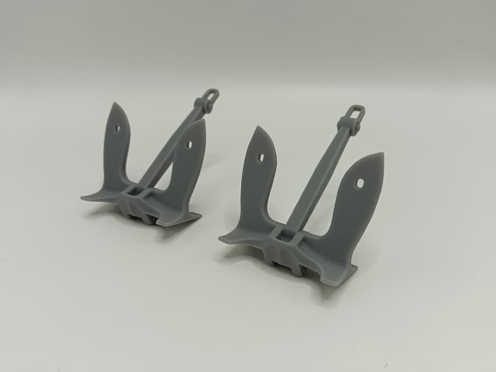 1/35 USN Anchor 2.500lbs. Set (2pcs) - distefan 3d print