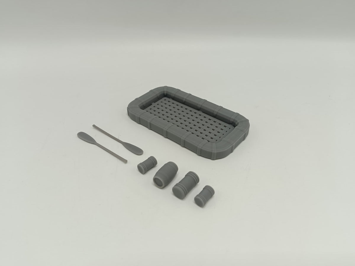 1/35 USN Carly Float Square w/ Aid Kit & Oars Protosoon