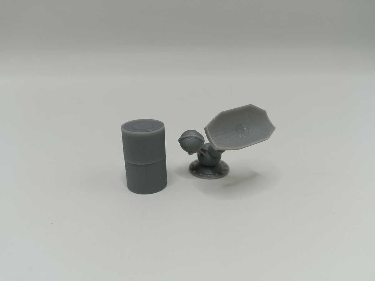 1/35 USN K-Gun 300lb Depth Charge Mk9 Set - distefan 3d print