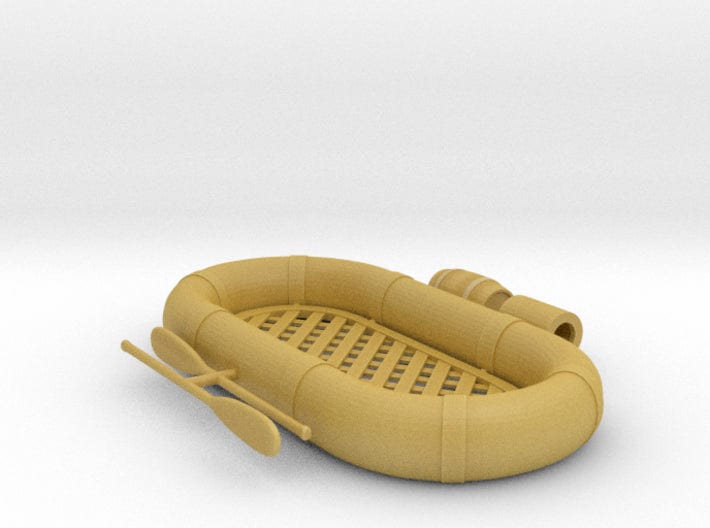 1/35 USN life raft oval set - distefan 3d print