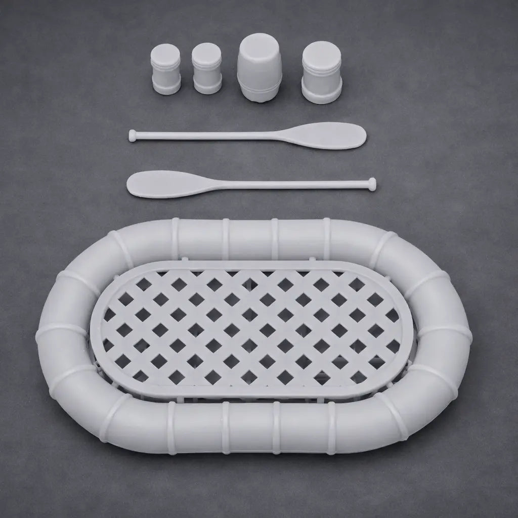 1/35 USN Life Raft Oval Set 3dspro