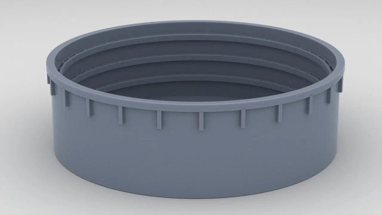 1/35 USS LCT 20mm Twin Oerlikon Tub Shield - distefan 3d print