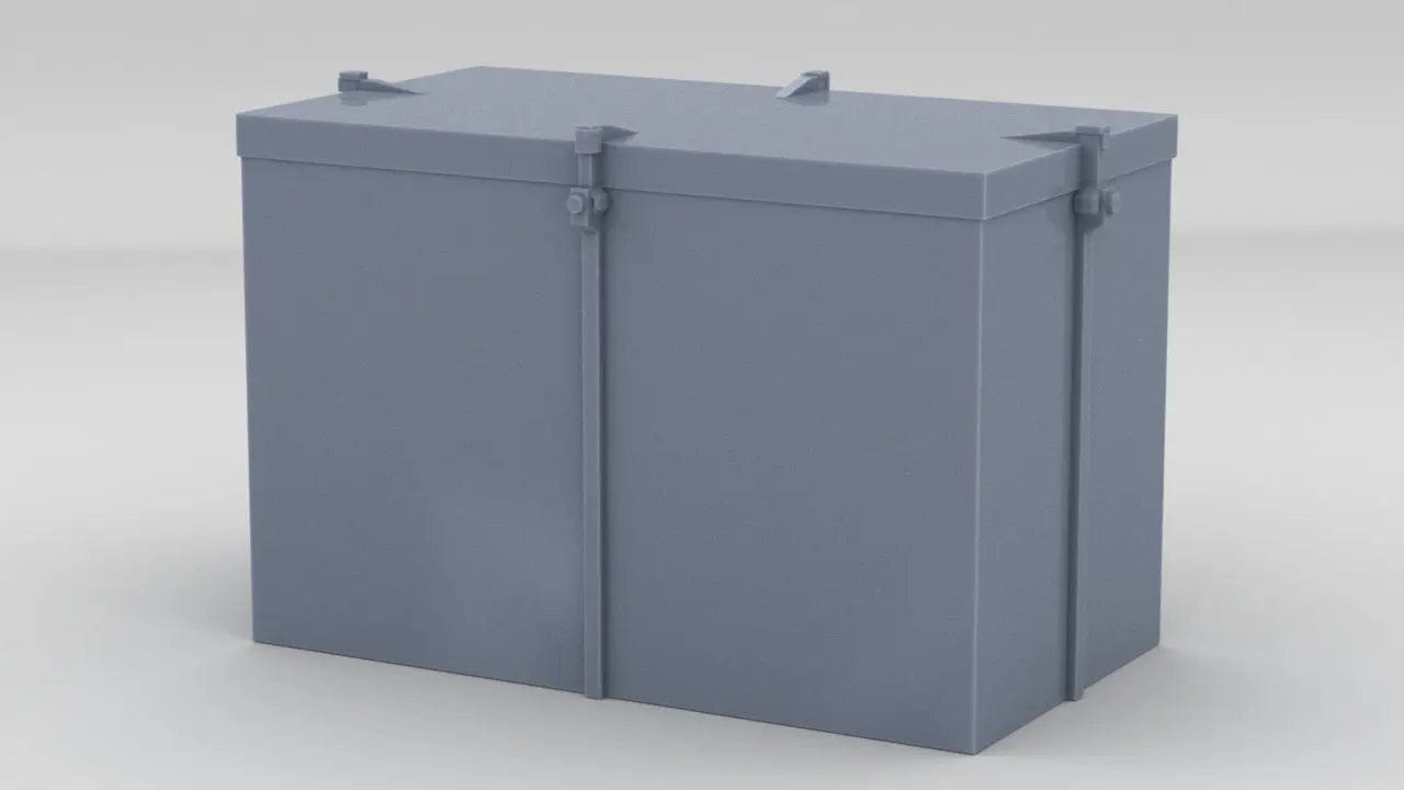 1/35 USS LCT Storage Locker 20mm - distefan 3d print