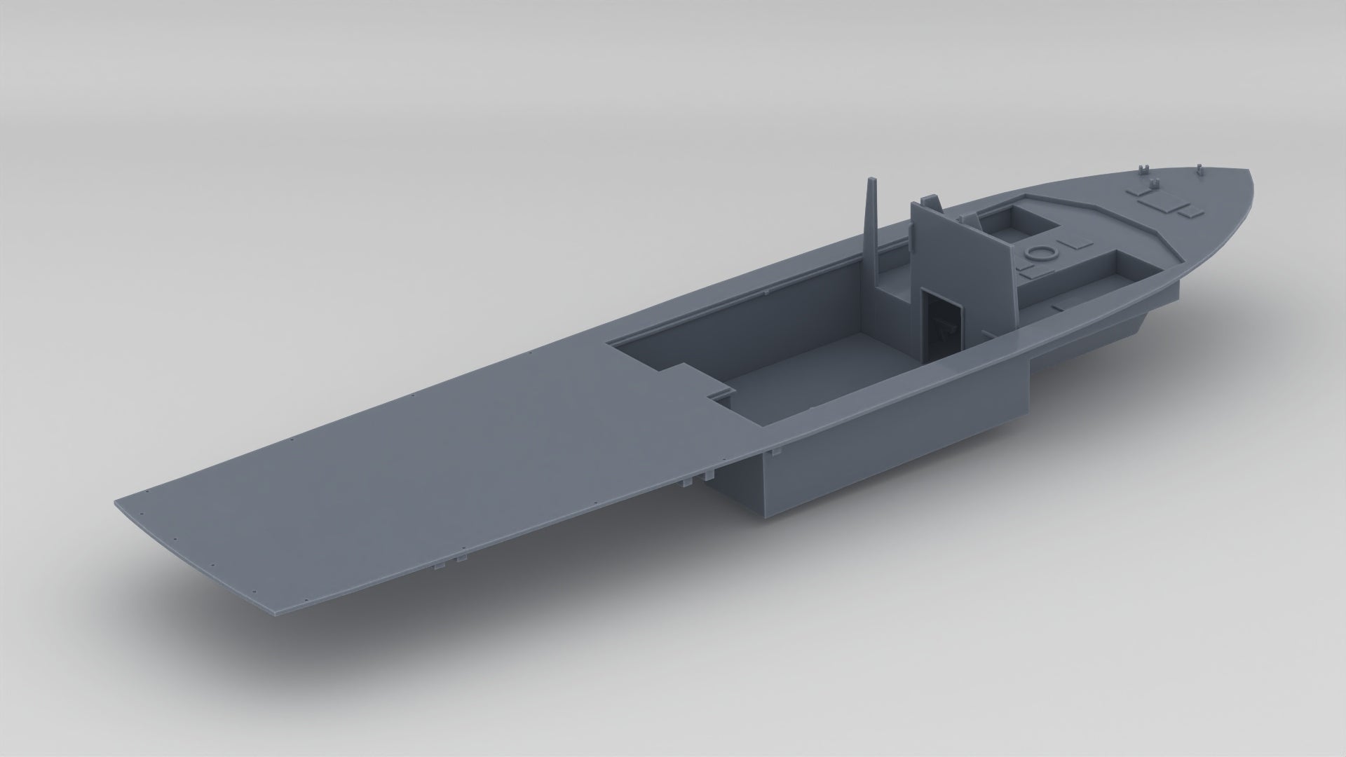 1/35 USS PCF Hull Deck - distefan 3d print