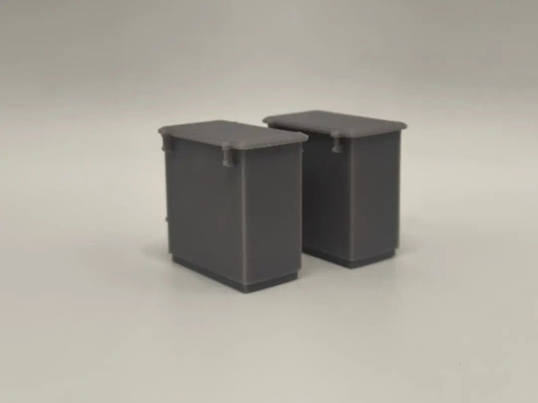 1/35 USS Sub Chaser 3”/50 Ammo Box Set (2pcs) - distefan 3d print