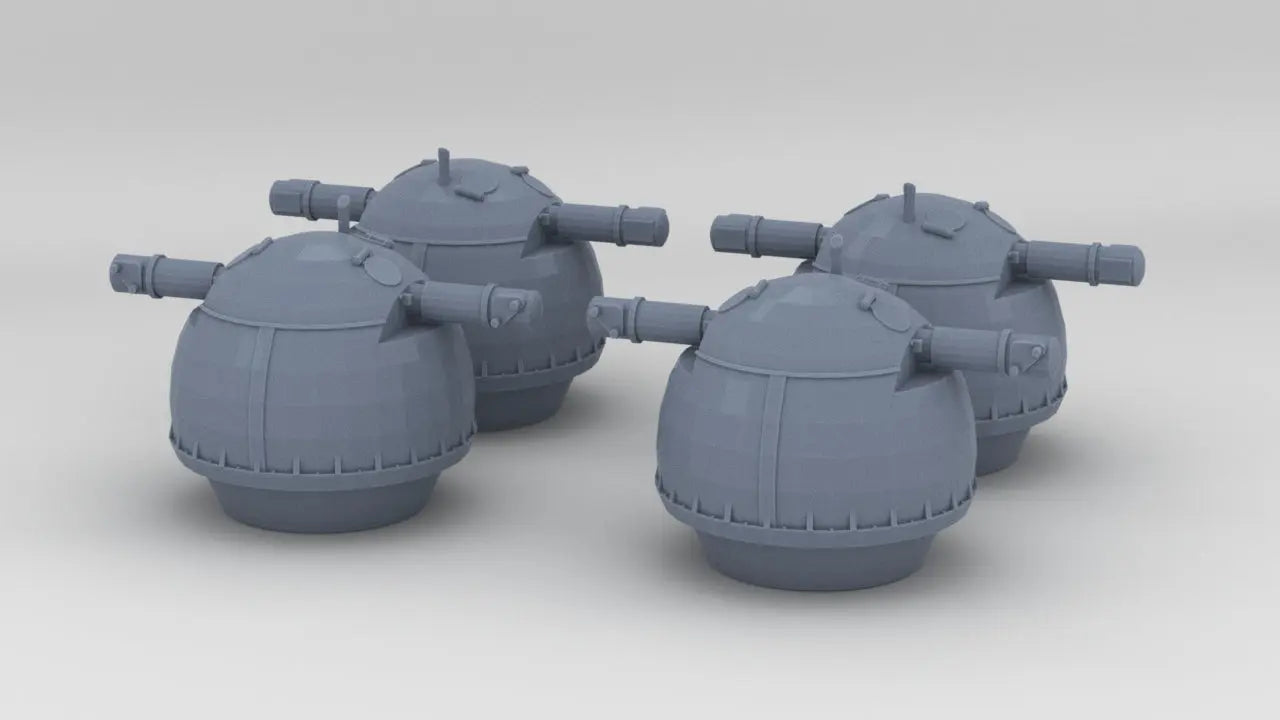 1/350DKM H-39 Rangefinder Set (4pcs) - distefan 3d print