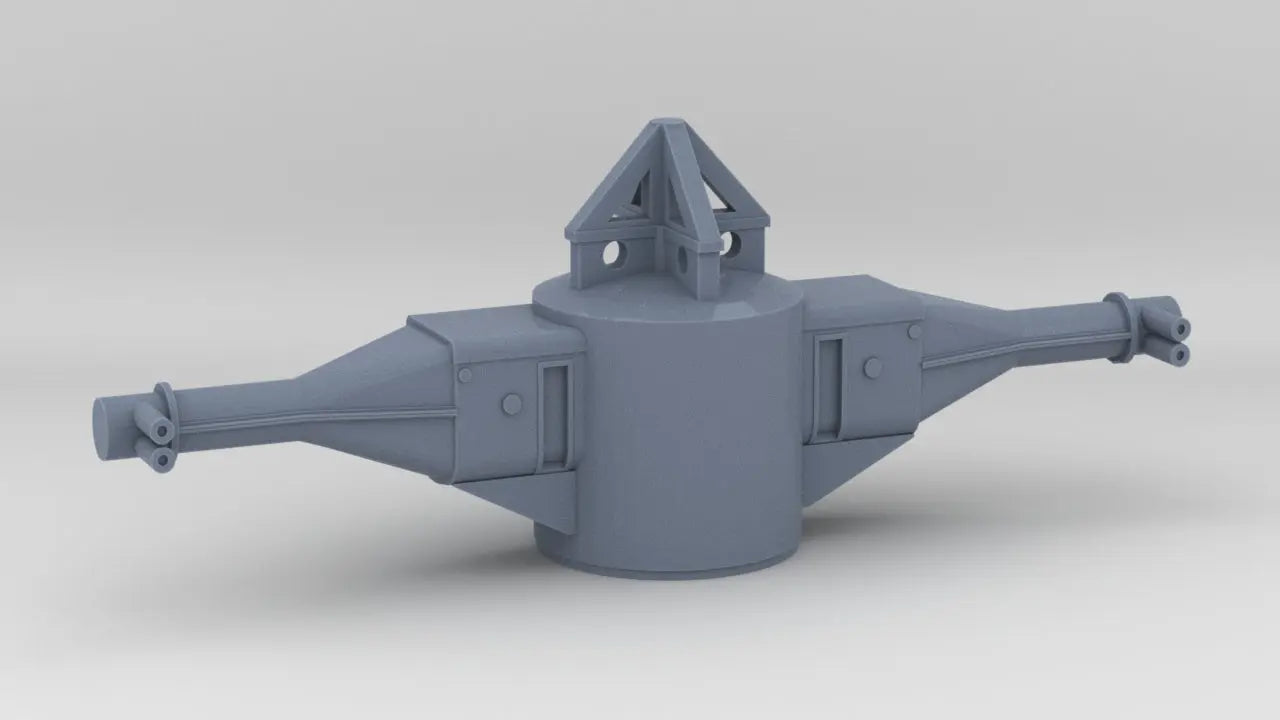 1/350 DKM Lutzow Aft Rangefinder - distefan 3d print