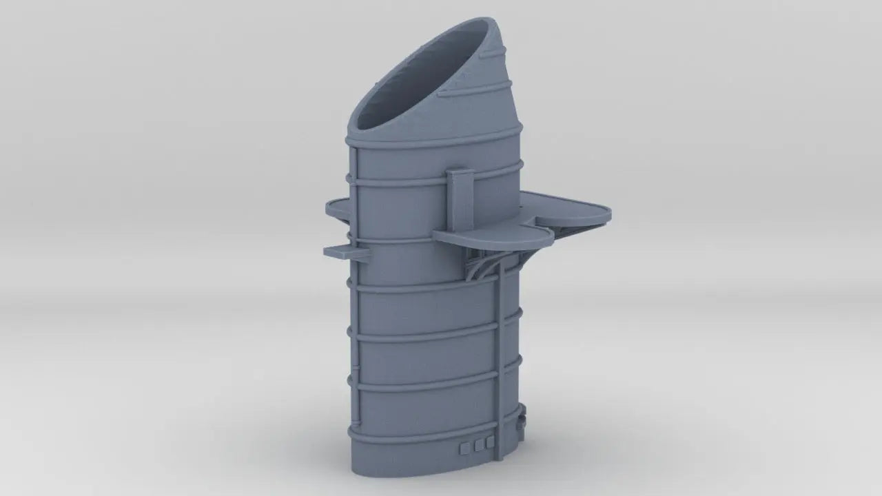 1/350 DKM Lutzow Funnel Resin3Dinteractive