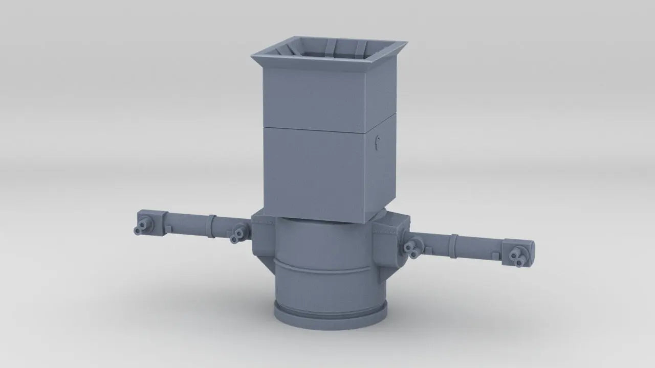 1/350 DKM Scharnhorst Forward 10.5m Rangefinder - distefan 3d print