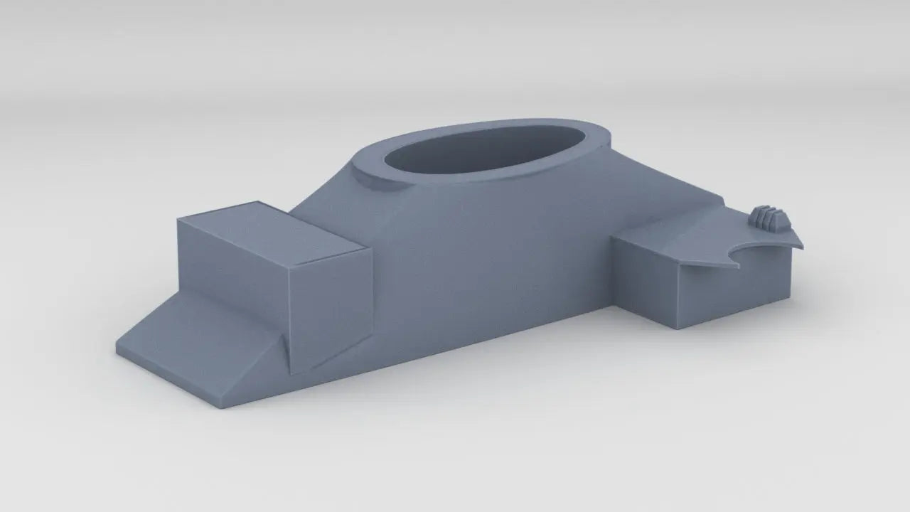 1/350 DKM Scharnhorst Funnel Base - distefan 3d print