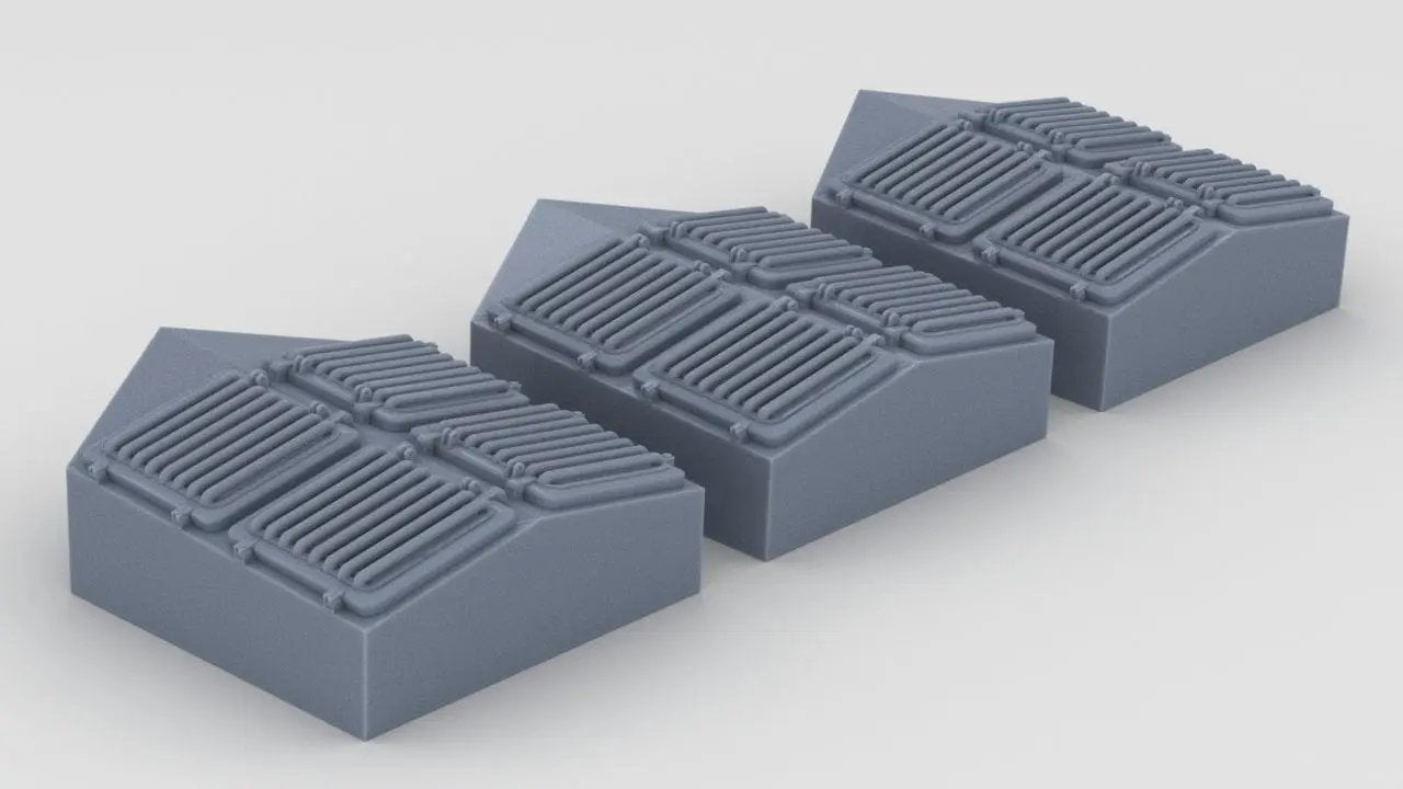 1/350 DKM Scharnhorst Skylight Set (3pcs) - distefan 3d print