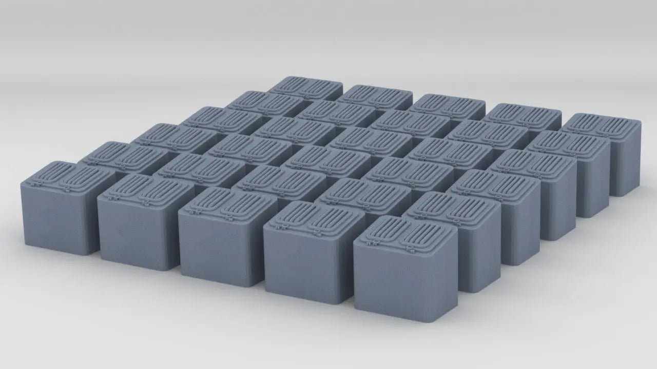 1/350 DKM Skylight Small w/o Lid Set (30pcs) Resin3Dinteractive