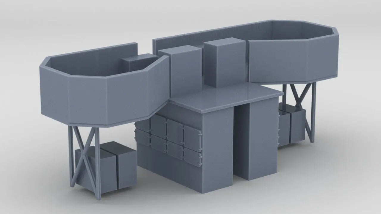 1/350 HMS Garland 20mm Bridge Resin3Dinteractive