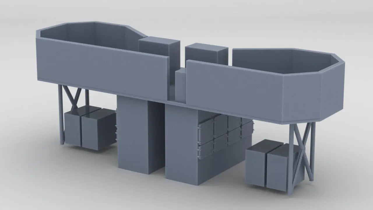 1/350 HMS Garland 20mm Bridge Resin3Dinteractive