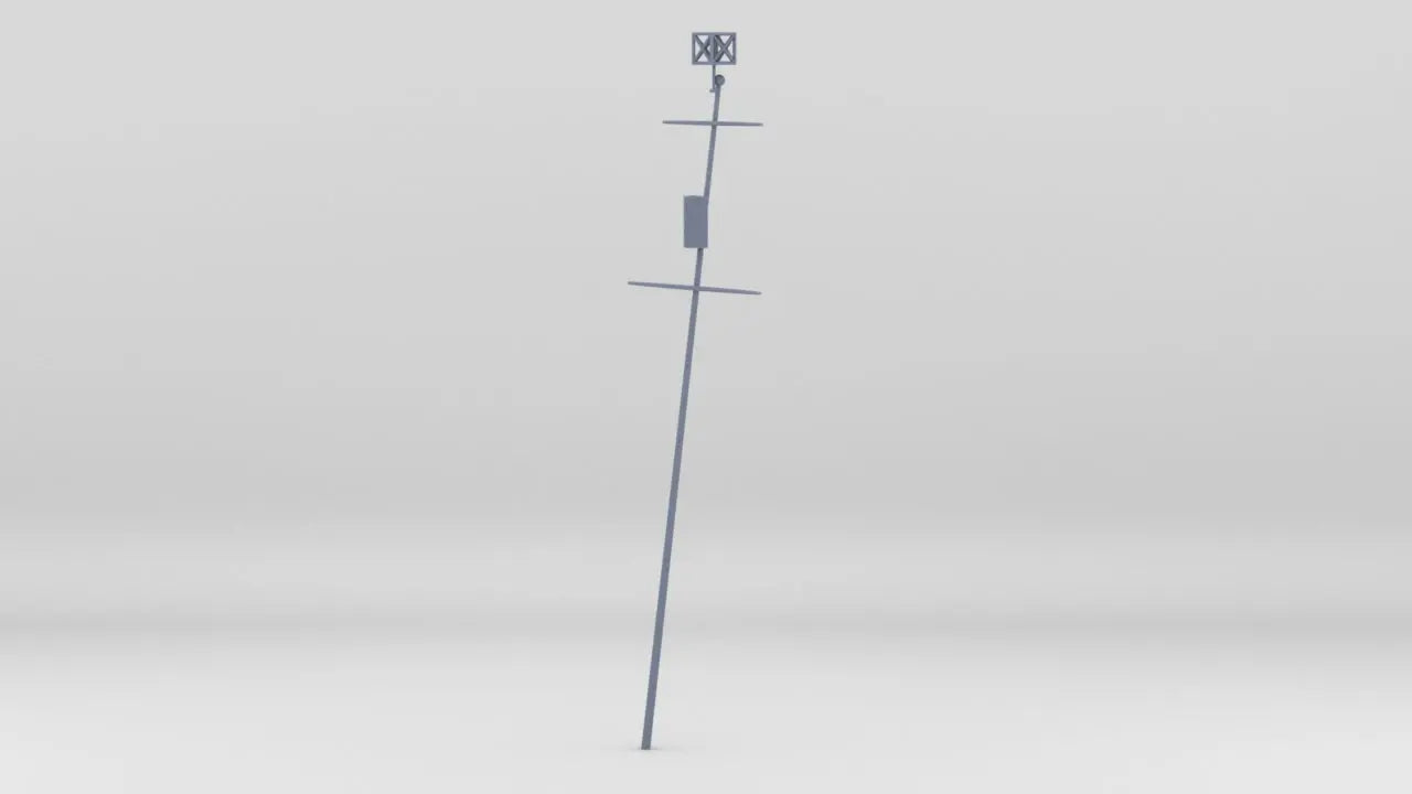 1/350 HMS Garland Forward Mast Resin3Dinteractive