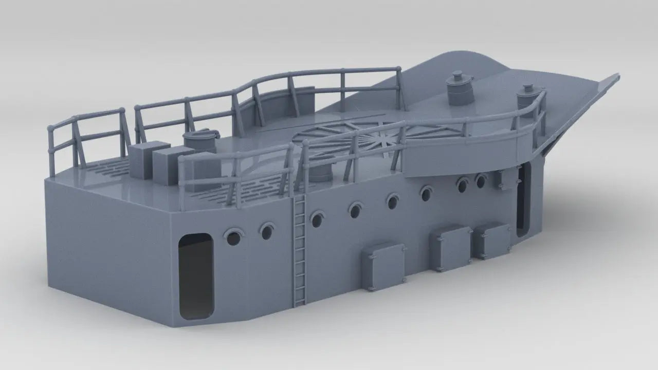 1/350 HMS Garland Forward Platform Resin3Dinteractive