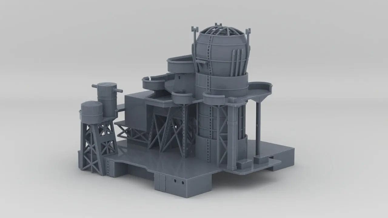 1/350 IJN Kongo Amidships Superstructures