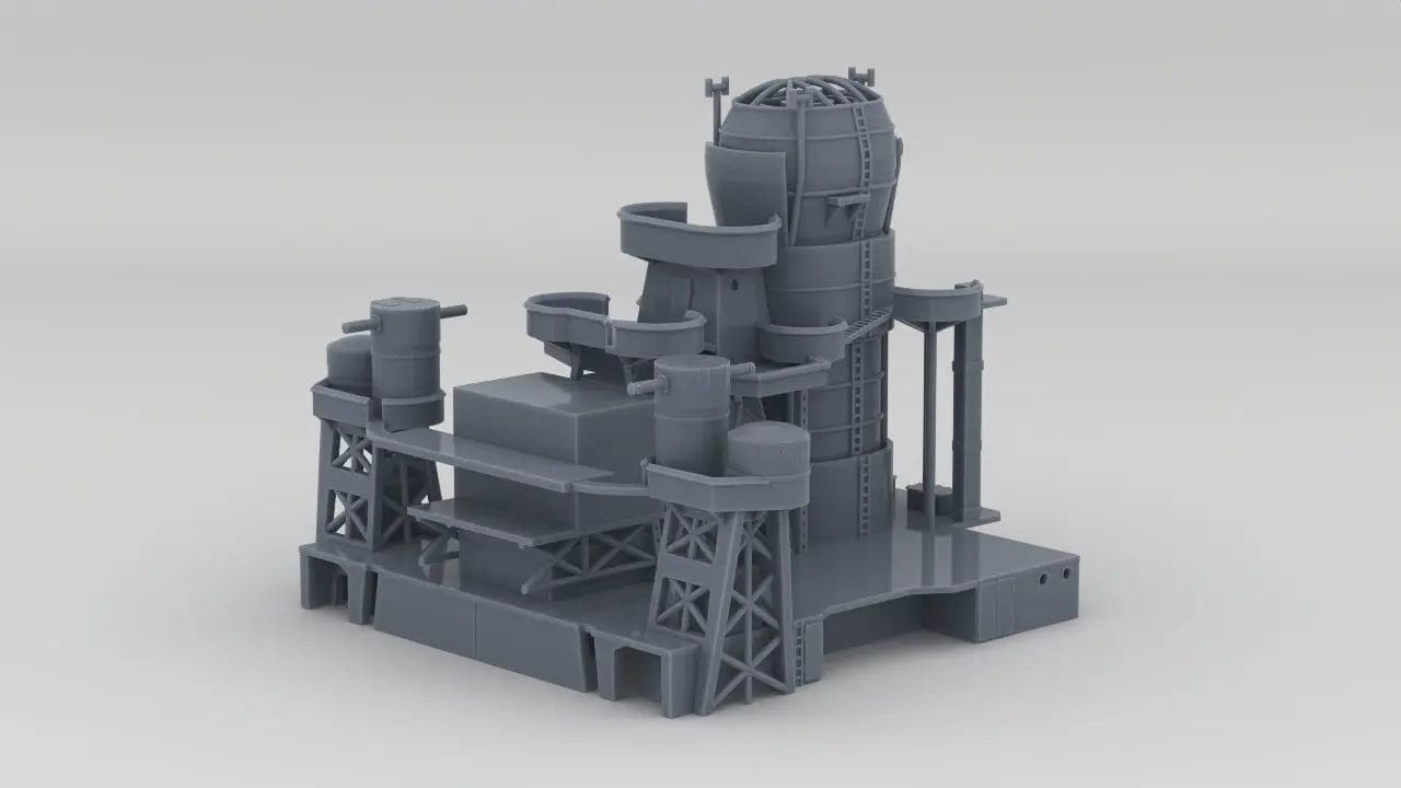 1/350 IJN Kongo Amidships Superstructures