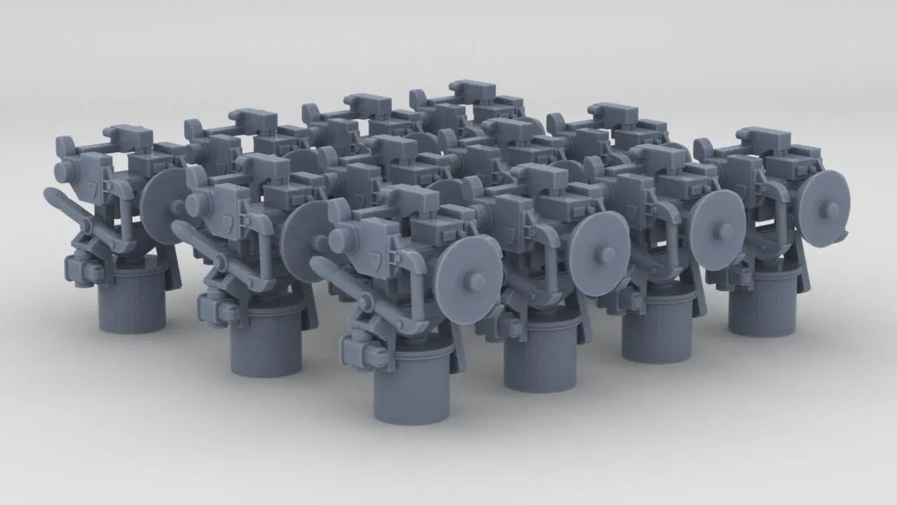 1/350 USN Mk57 Director Set (12pcs) Resin3Dinteractive