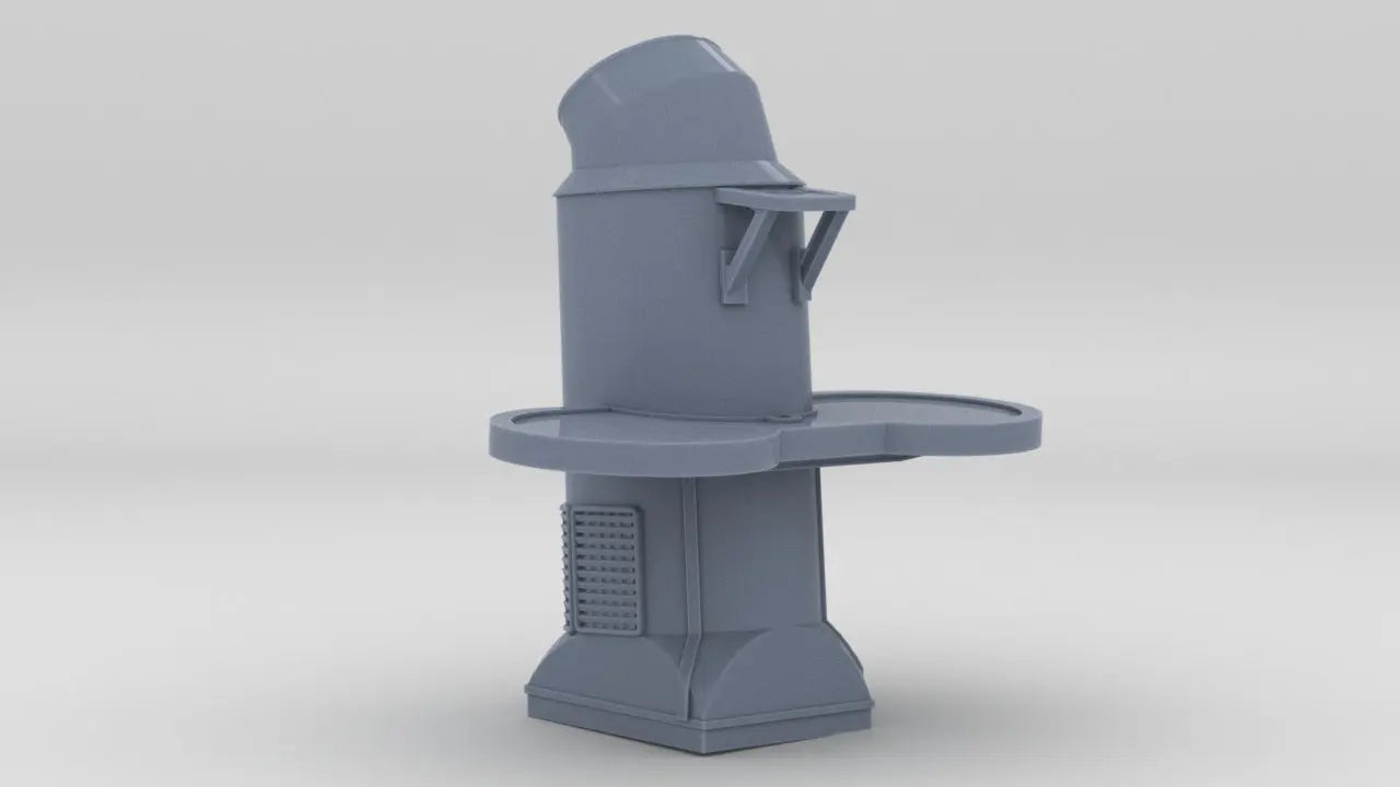 1/350 USS Fletcher Funnel 1 Searchlight Platform Resin3Dinteractive