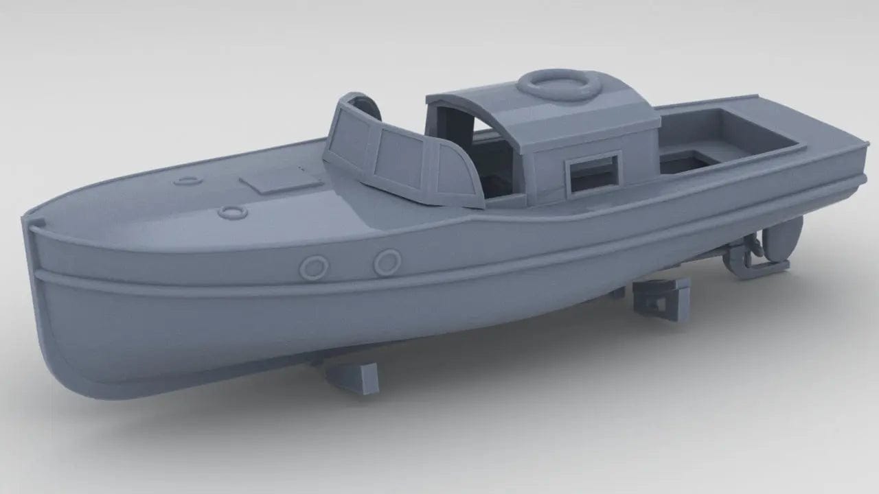1/350 DKM 7.5m Boat - distefan 3d print