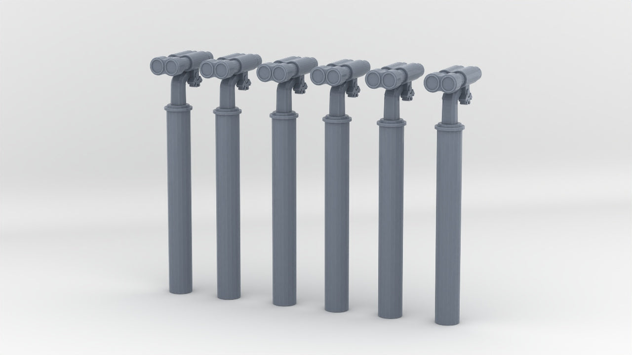 1/350 DKM Binoculars Set (6pcs) - distefan 3d print