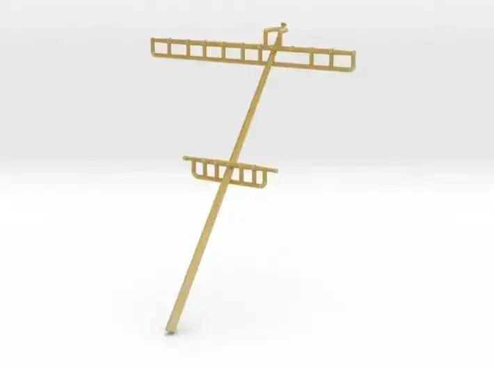 1/350 DKM Graf Zeppelin superstructure2 Main Mast - distefan 3d print