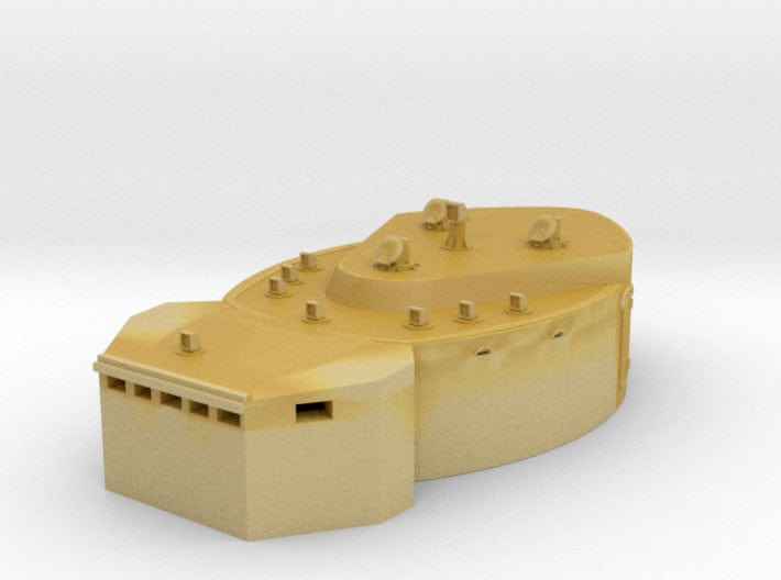 1/350 DKM Scharnhorst-fire control post fore - distefan 3d print
