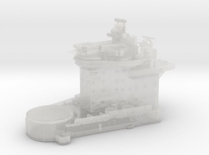 1/350 HMS Warspite superstructure forward - distefan 3d print