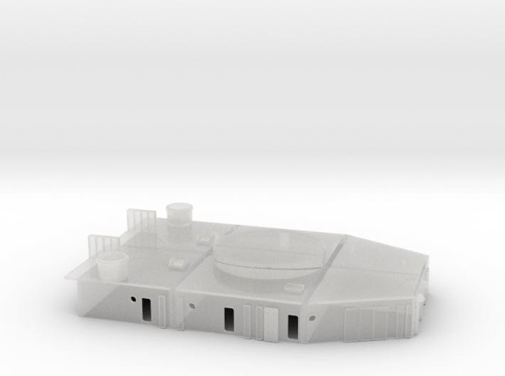 1/350 Richelieu structure aft deck 1 - distefan 3d print